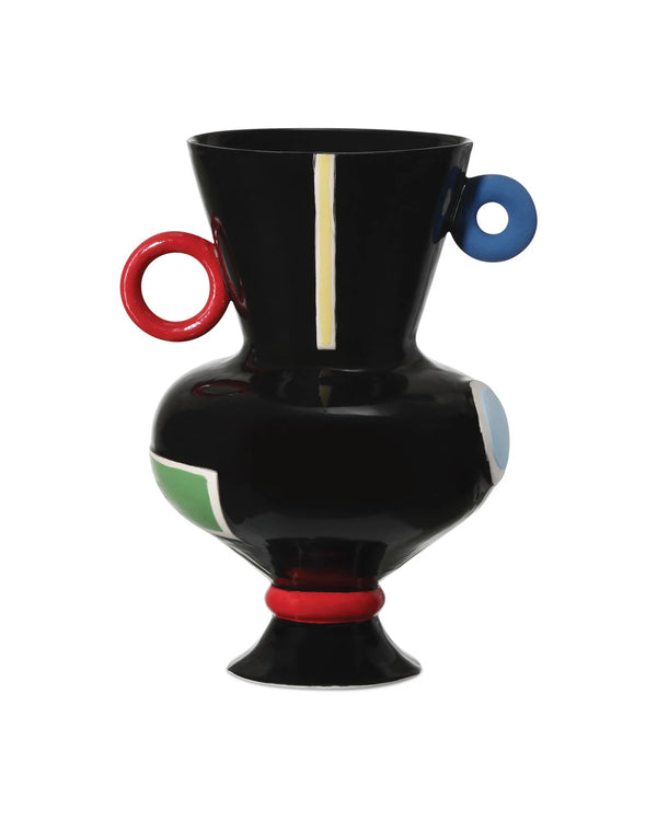 Currey & Company 8.75" Fauvist Vase