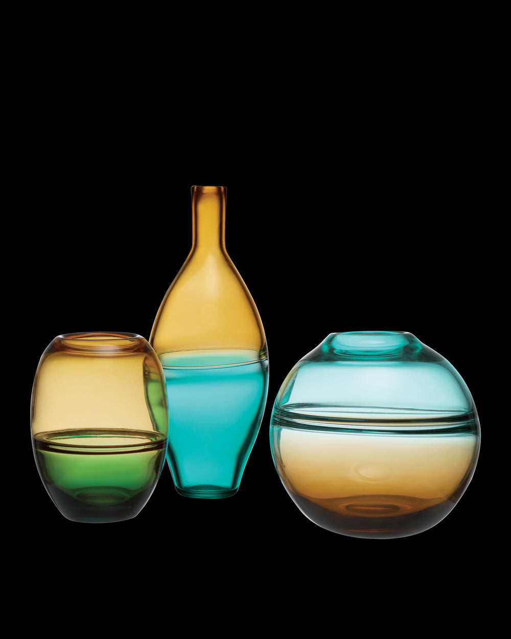 Currey & Company Tapio Vase Set Of 3