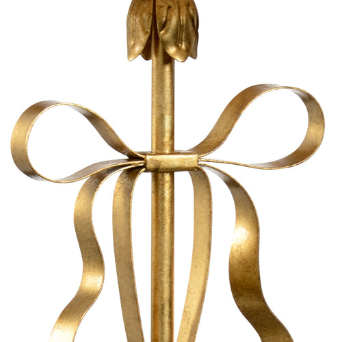 Chelsea House Bow Lamp Gold
