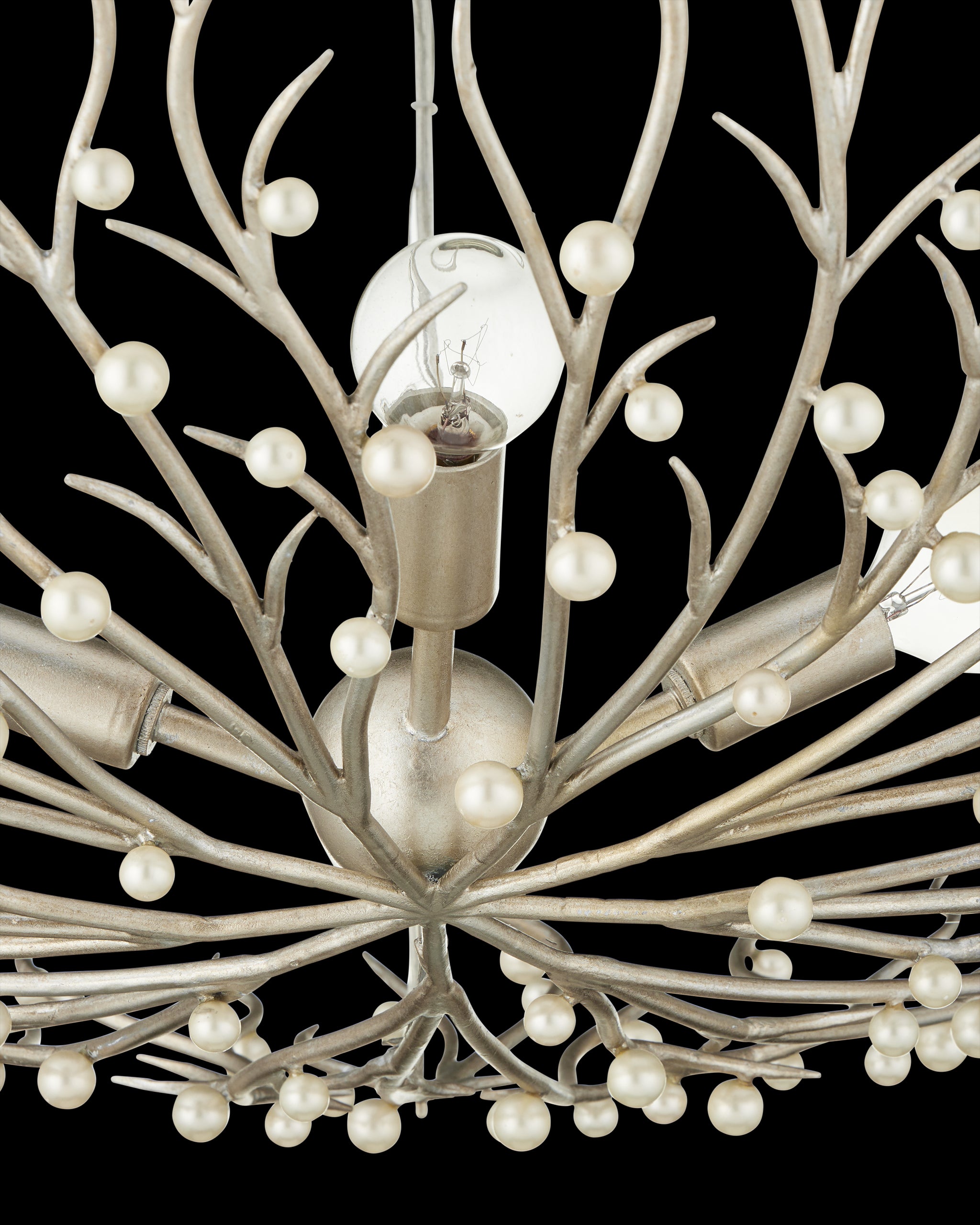 Currey & Company Shinju Pearl Bowl Chandelier