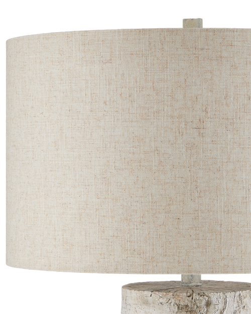 Currey & Company Faux Birch Table Lamp