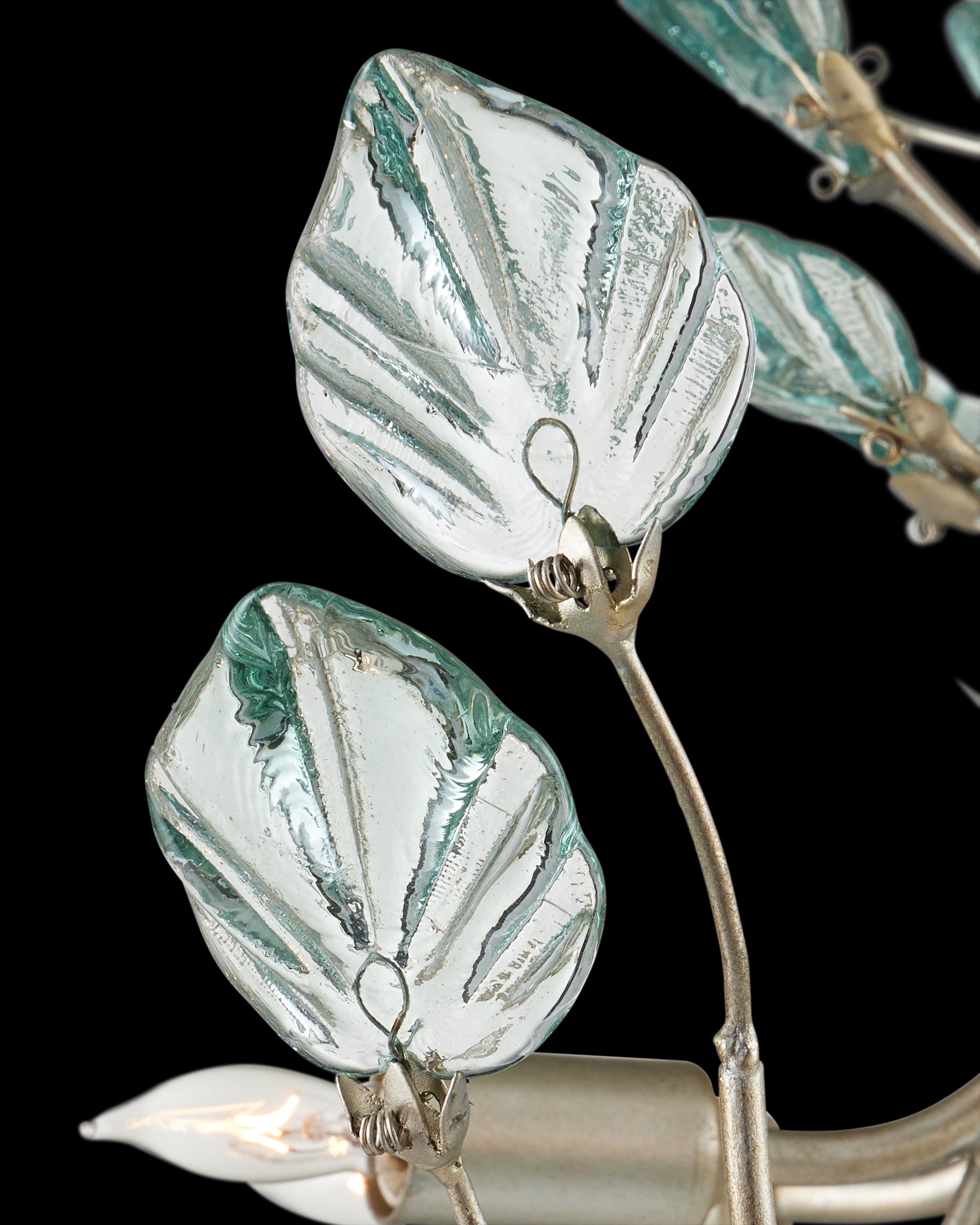 Currey & Company Baobab Large Silver Chandelier