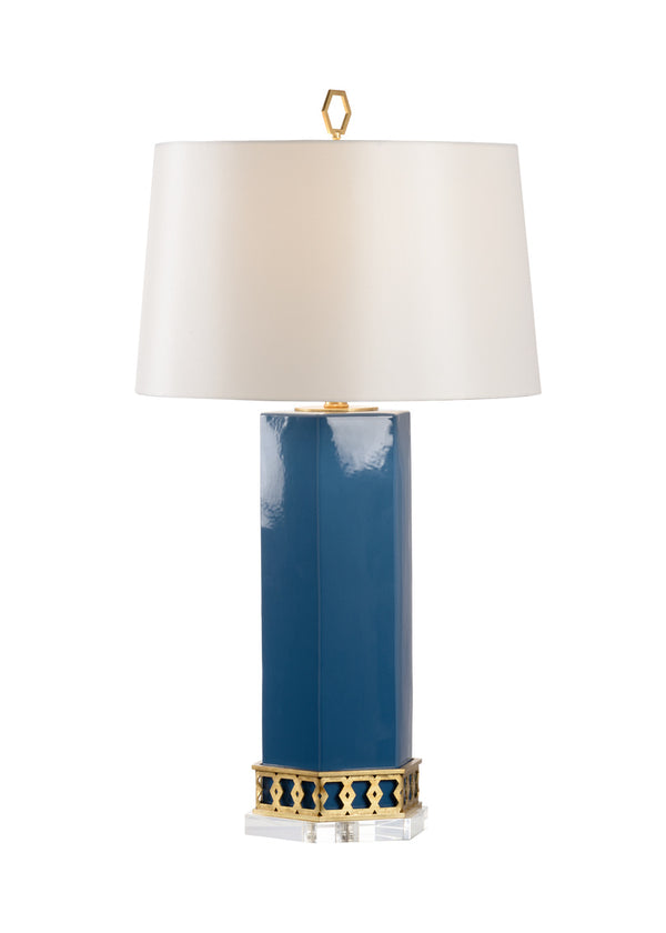 Chelsea House Miriam Table Lamp Blue