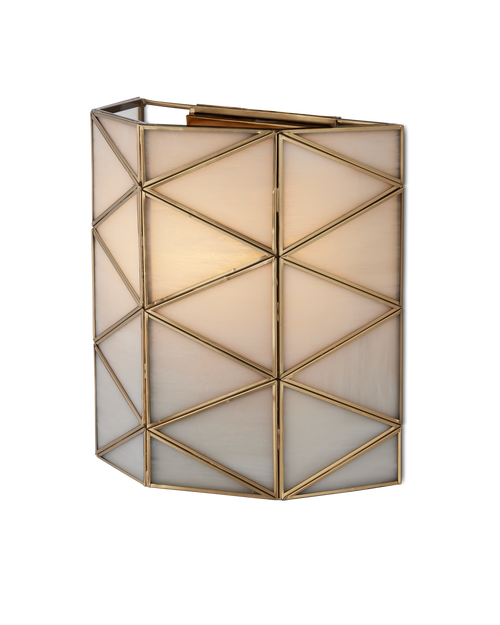 Currey & Company Polyhedron Wall Sconce