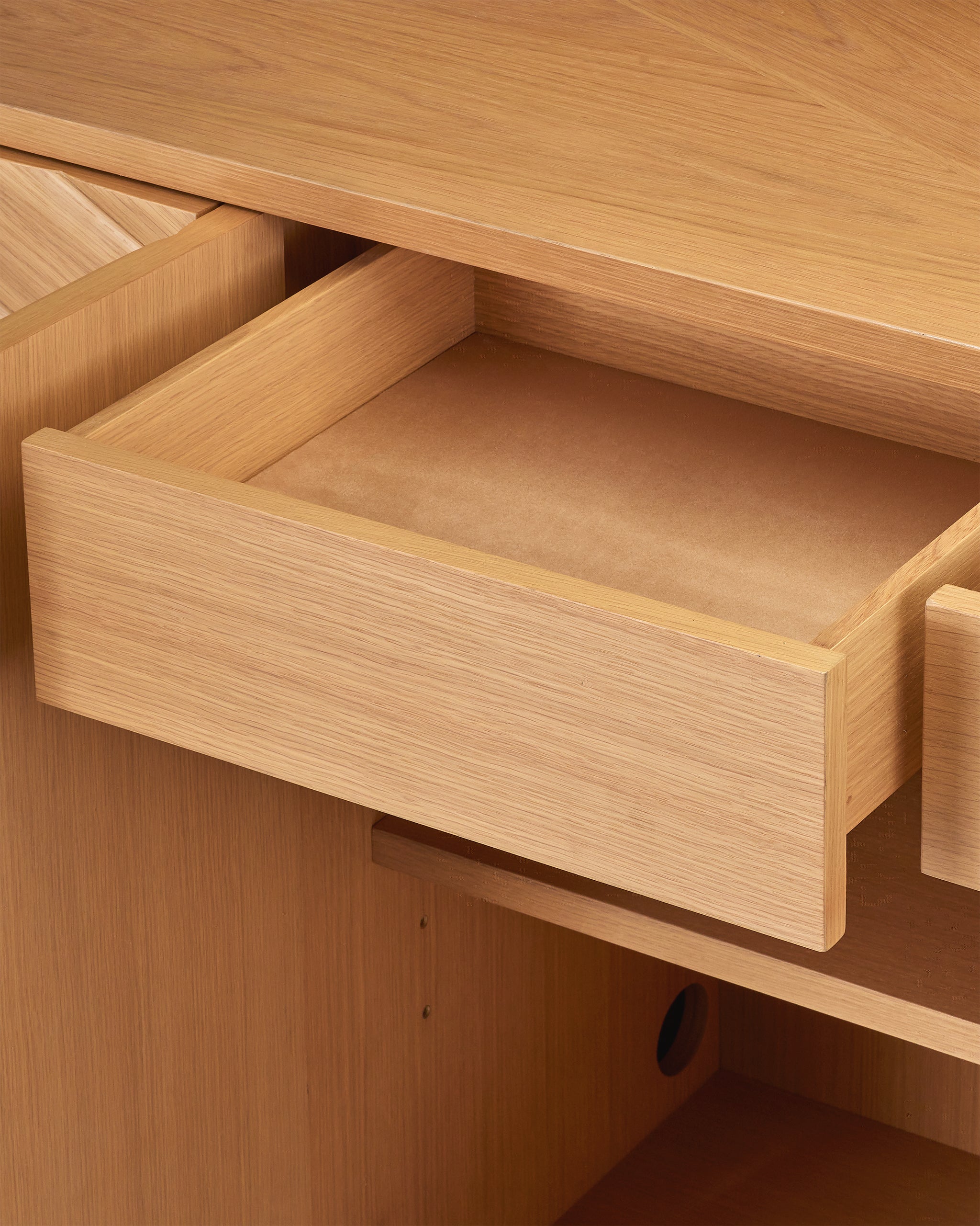 Currey & Company Margot Natural Oak Credenza