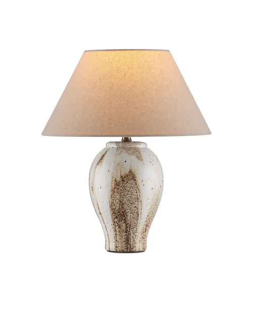 Currey & Company Latte Beige Table Lamp