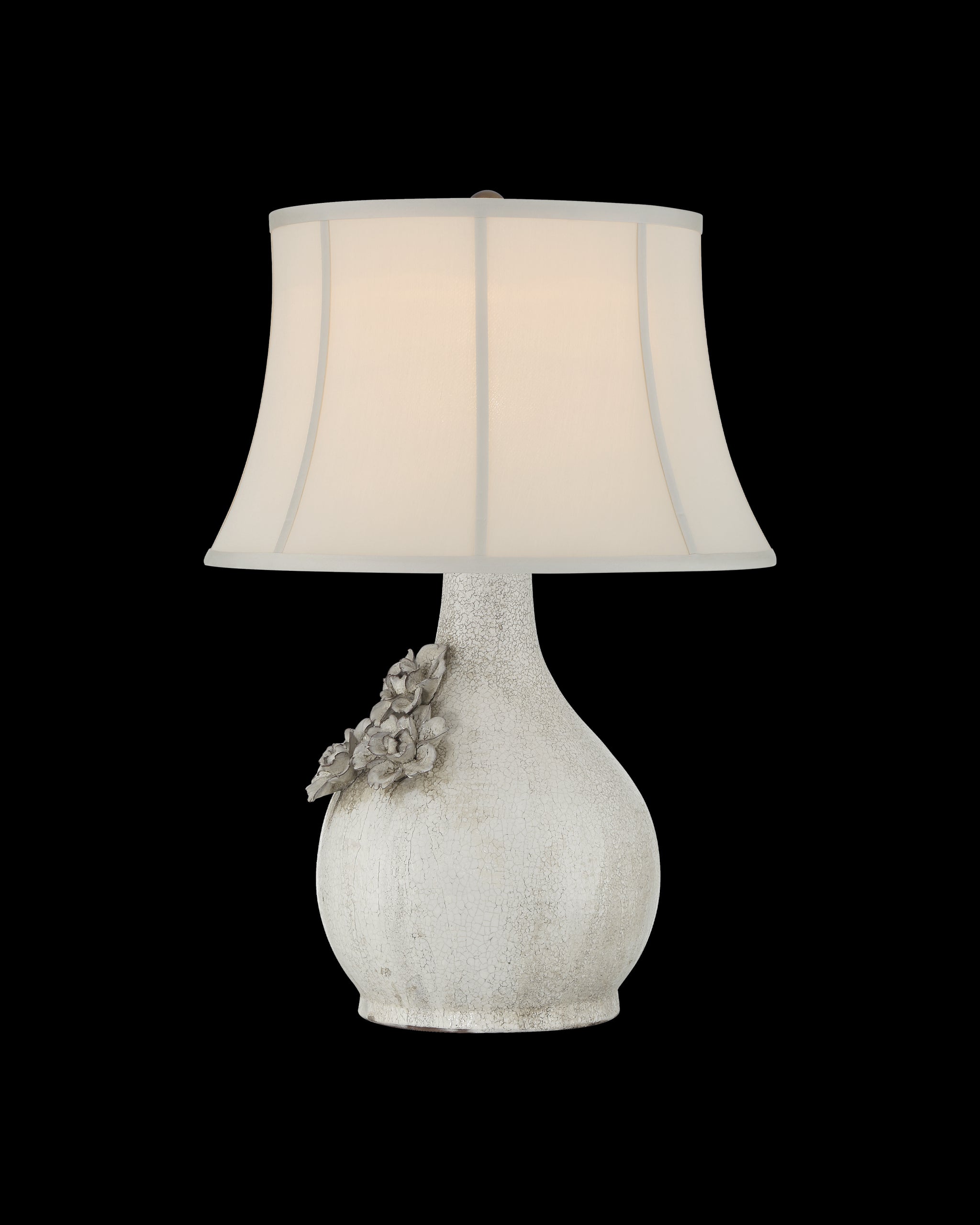 Currey & Company Attar White Table Lamp