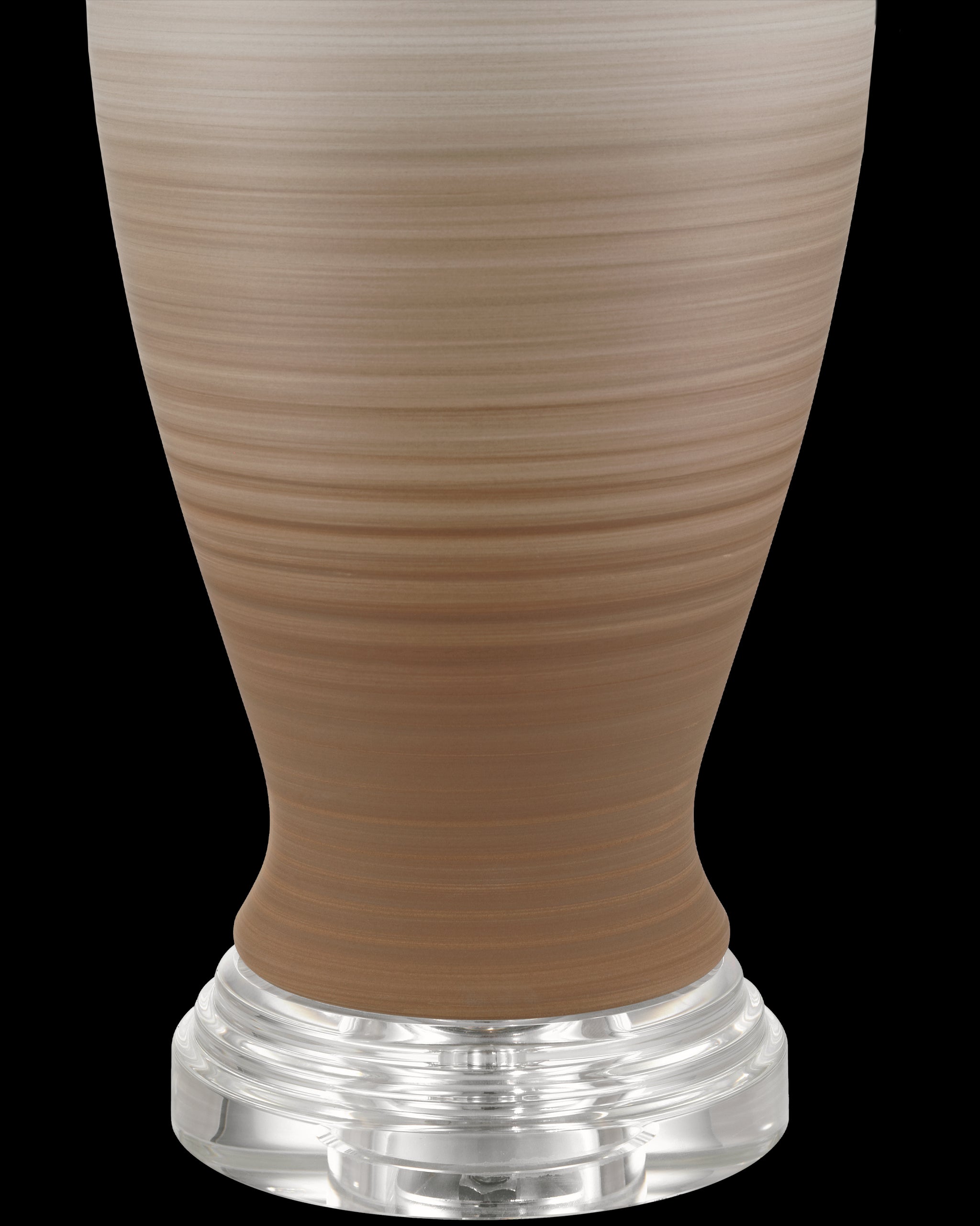 Currey & Company Happy 80's Brown & Pale Blue Table Lamp