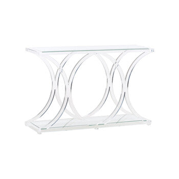Chelsea House Sweeping Acrylic Console