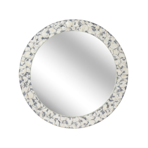 Wildwood Shell Shock Round Mirror