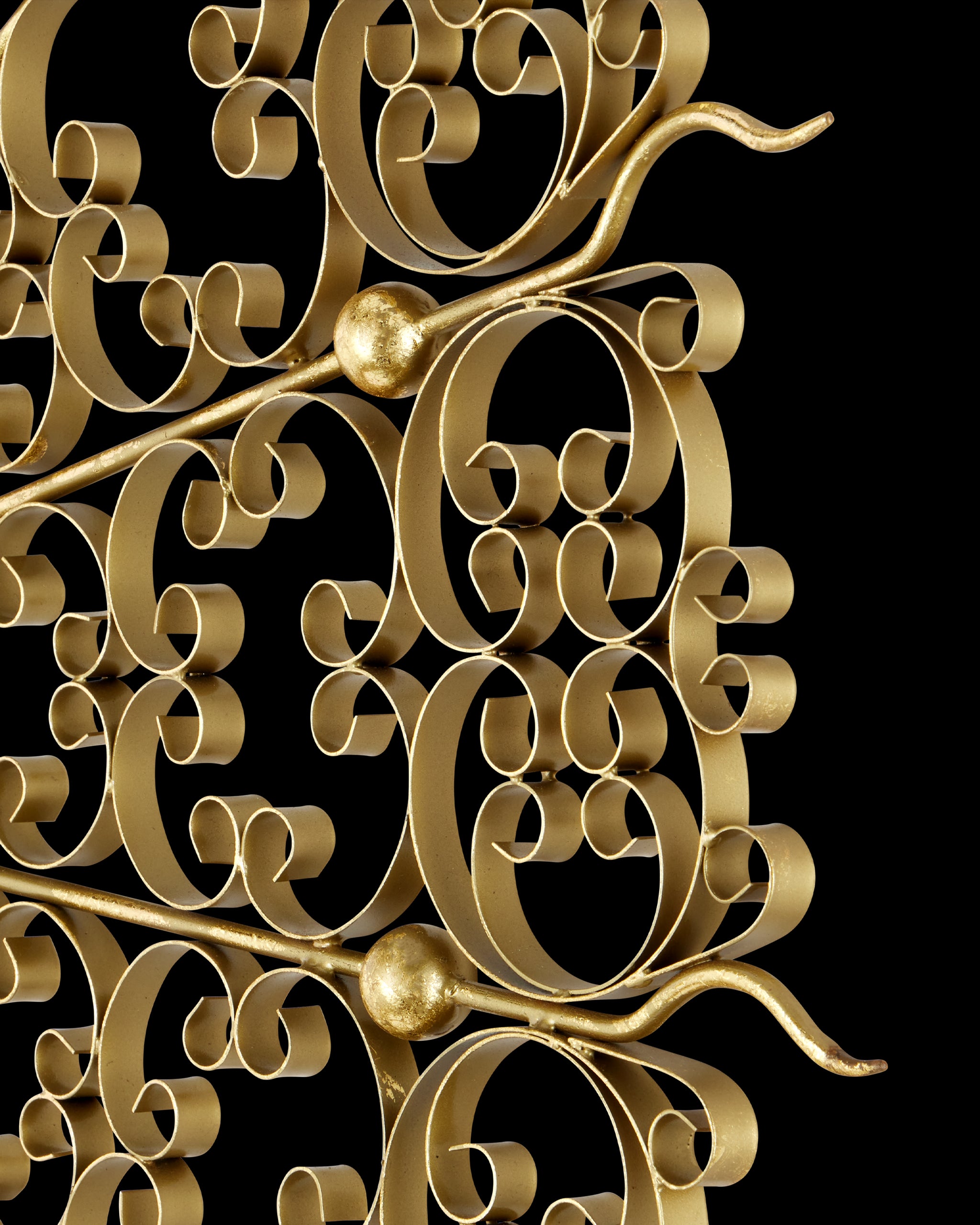 Currey & Company Levain Round Mirror