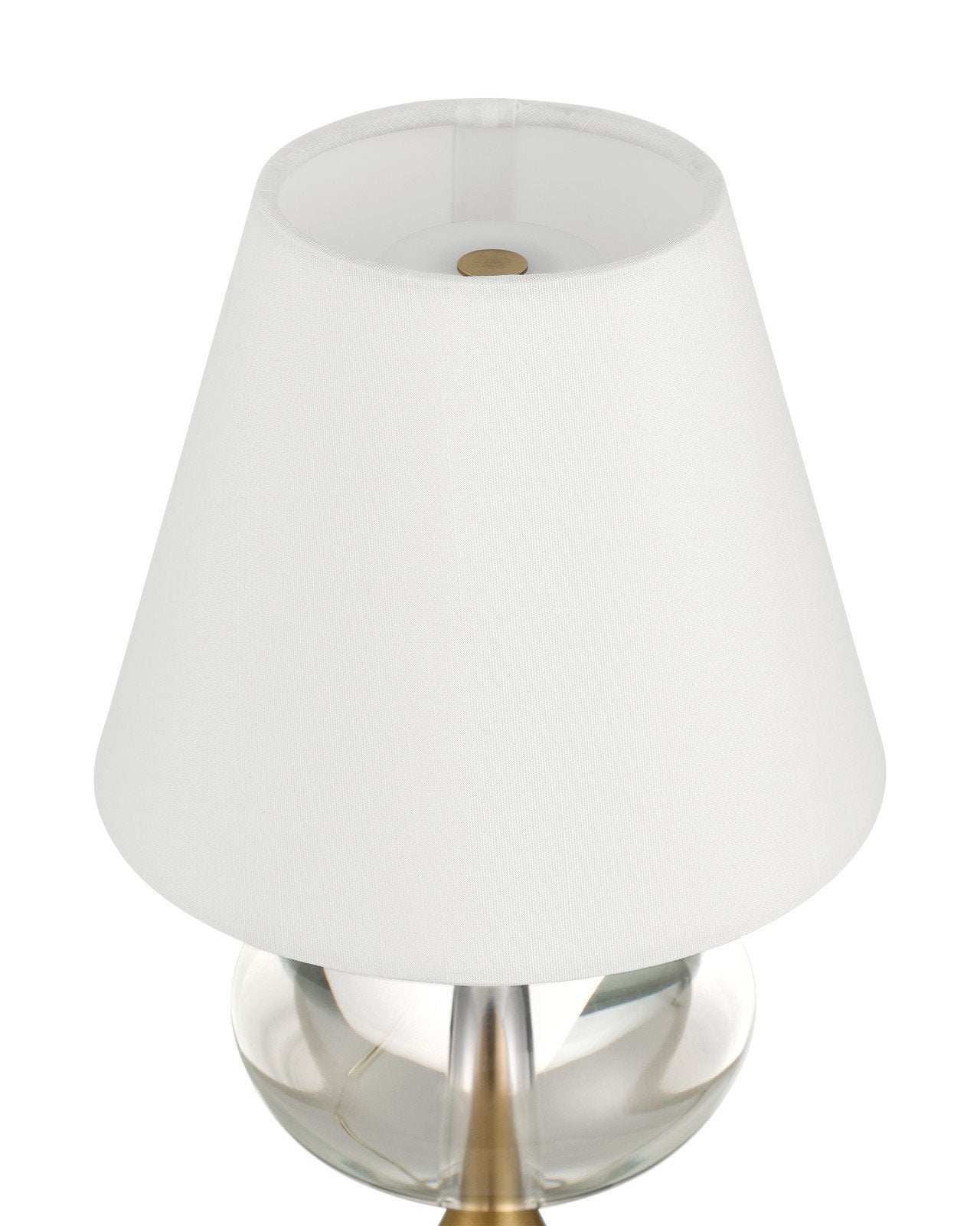 Currey & Company Sashay Brass Cordless Table Lamp