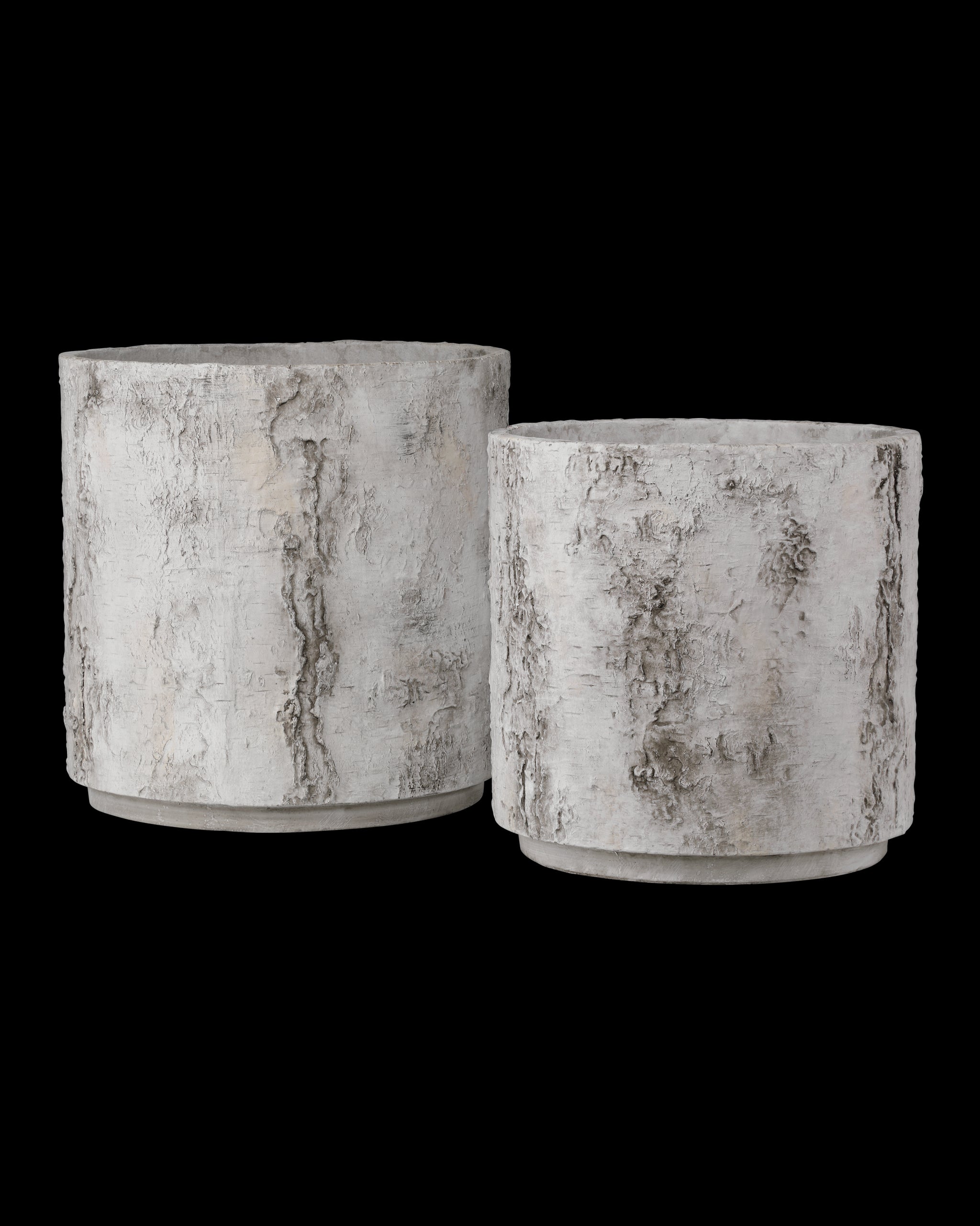 Currey & Company Faux Birch Small Planter