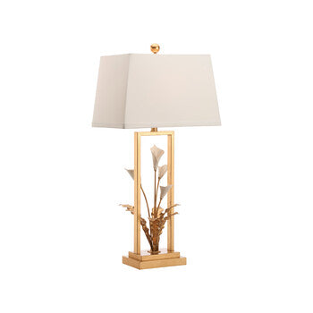 Chelsea House Cain Calla Lily Lamp