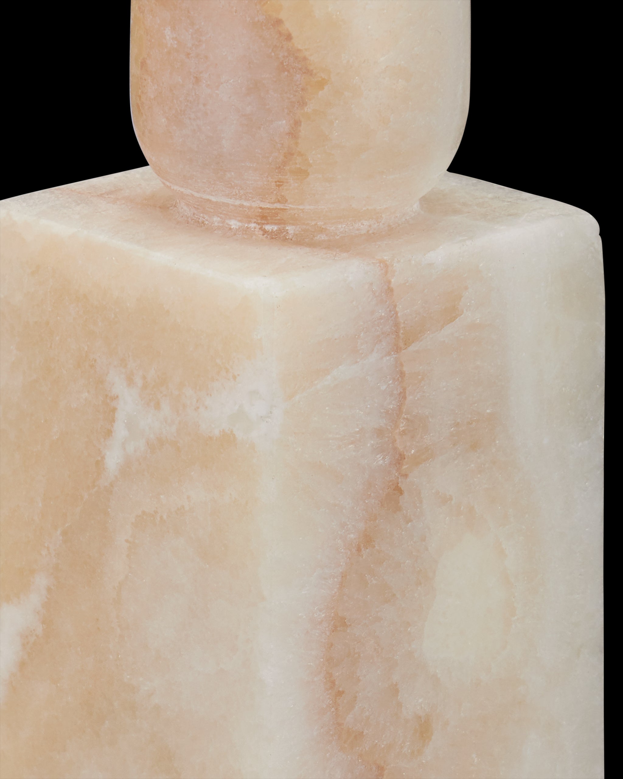 Currey & Company Lithos Ivory Candle Holder Set Of 2