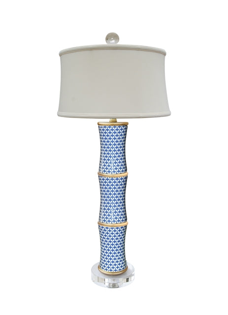 Porcelain Bamboo Lamp