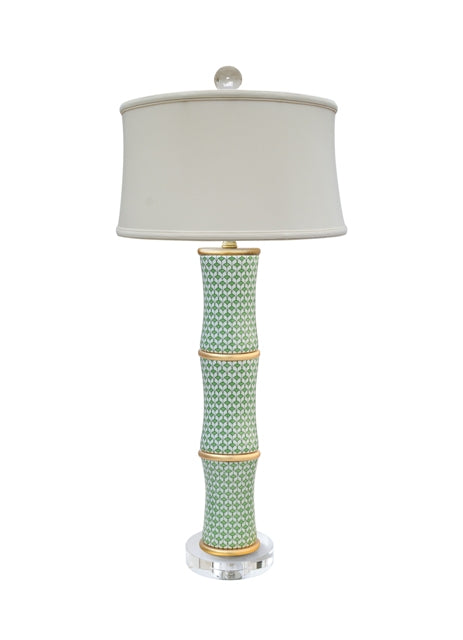 Porcelain Bamboo Lamp