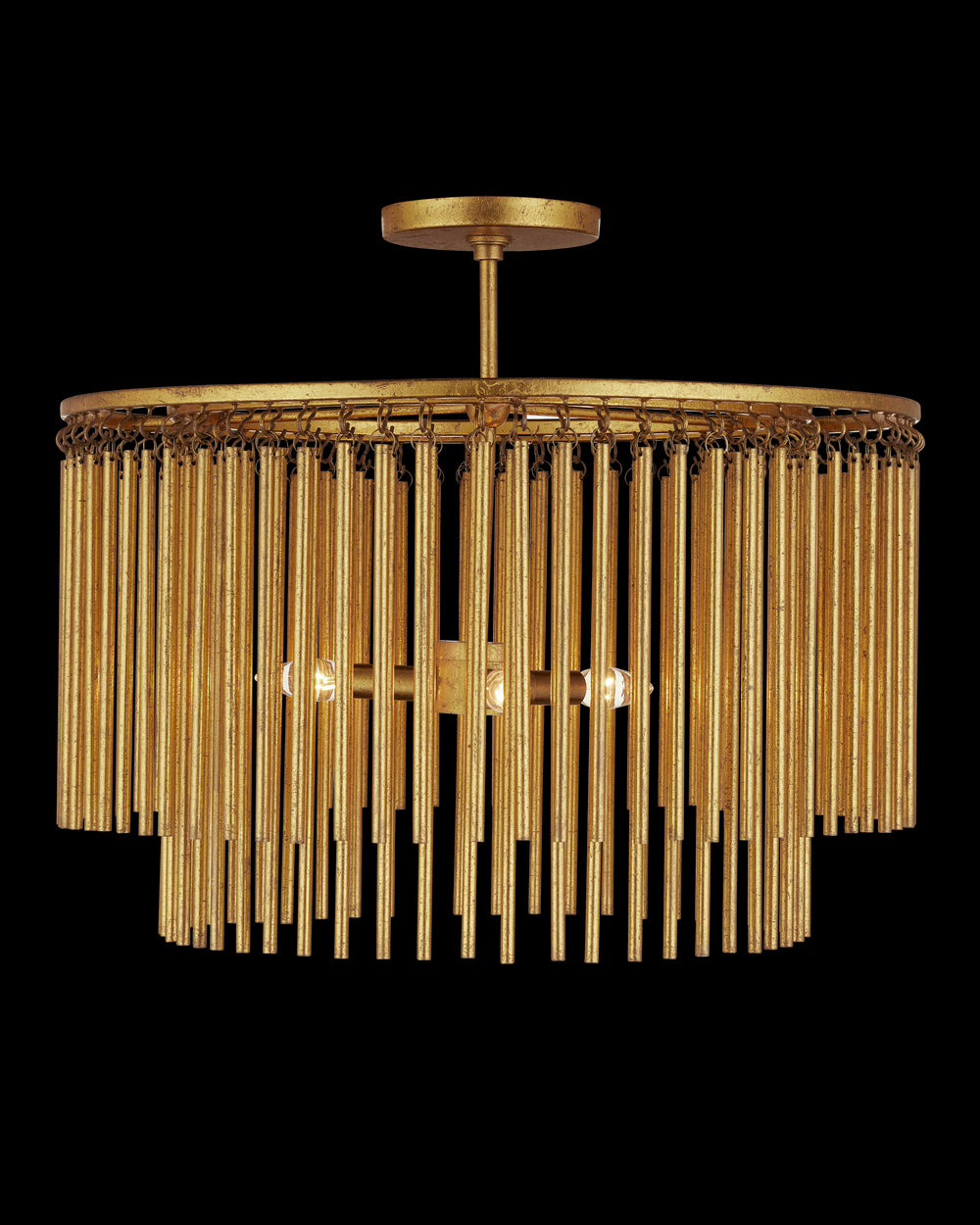 Currey & Company Mantra Semi Flush Mount