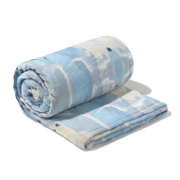 Laura Park Ocean Breeze Fleece Blanket