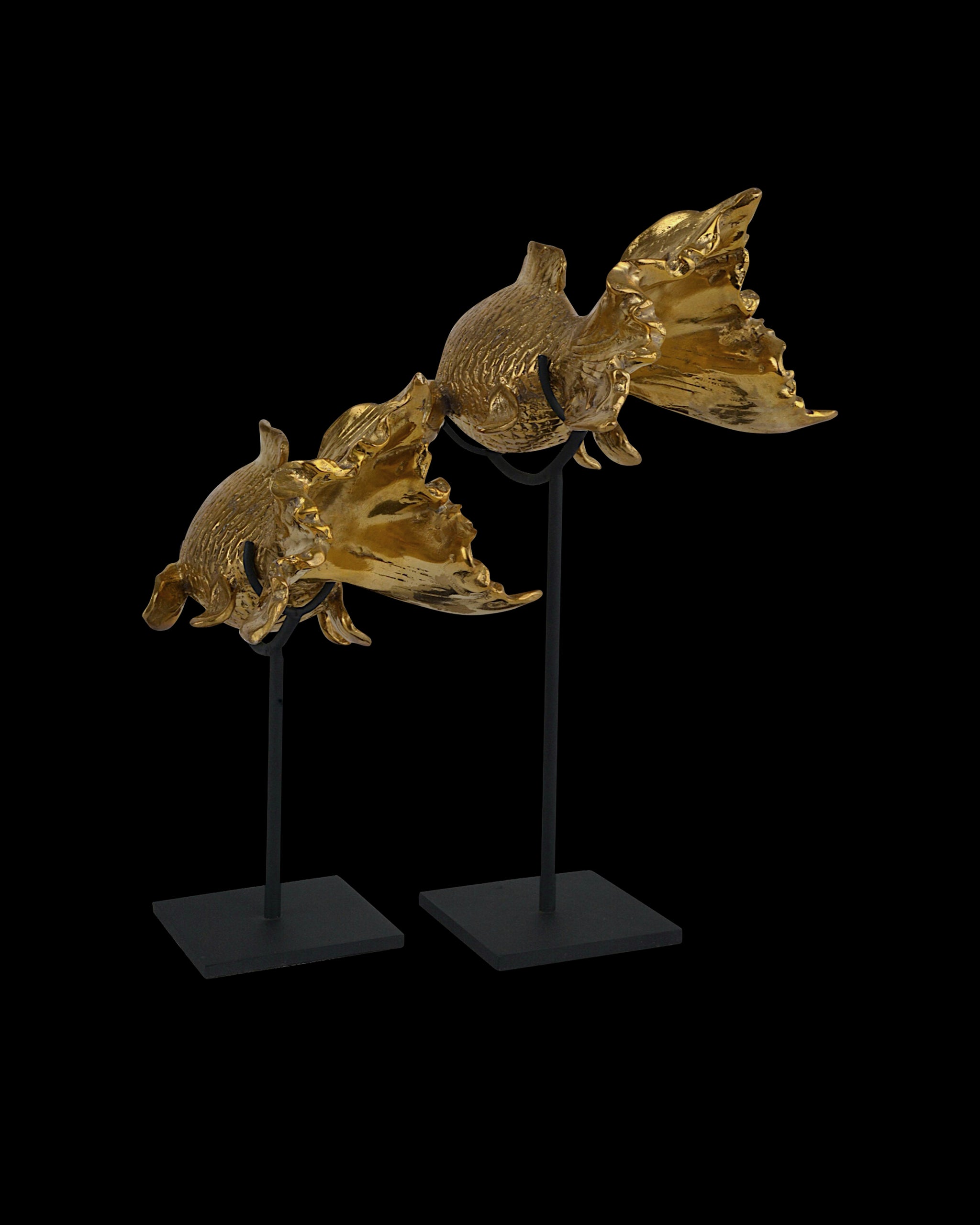 Currey & Company Goldfish Set Of 2