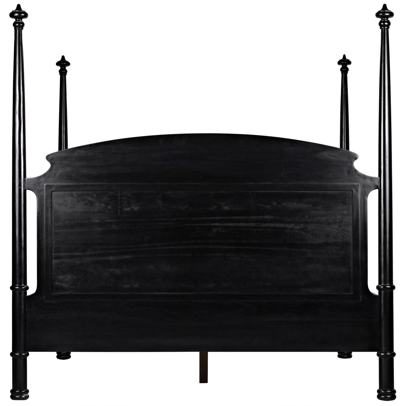 Noir New Douglas Bed, Eastern King, Hand Rubbed Black