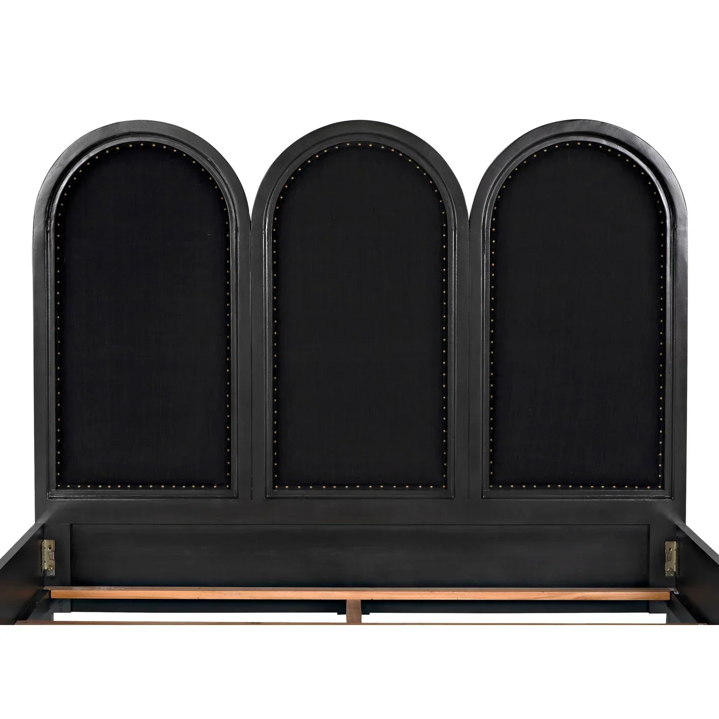 Noir Arch Bed, Eastern King, Pale