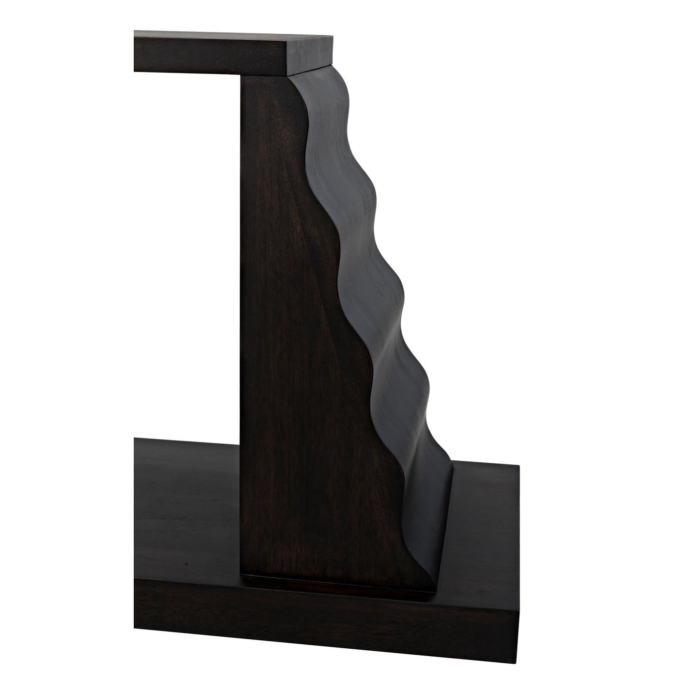 Noir Aurora Console, Ebony Walnut