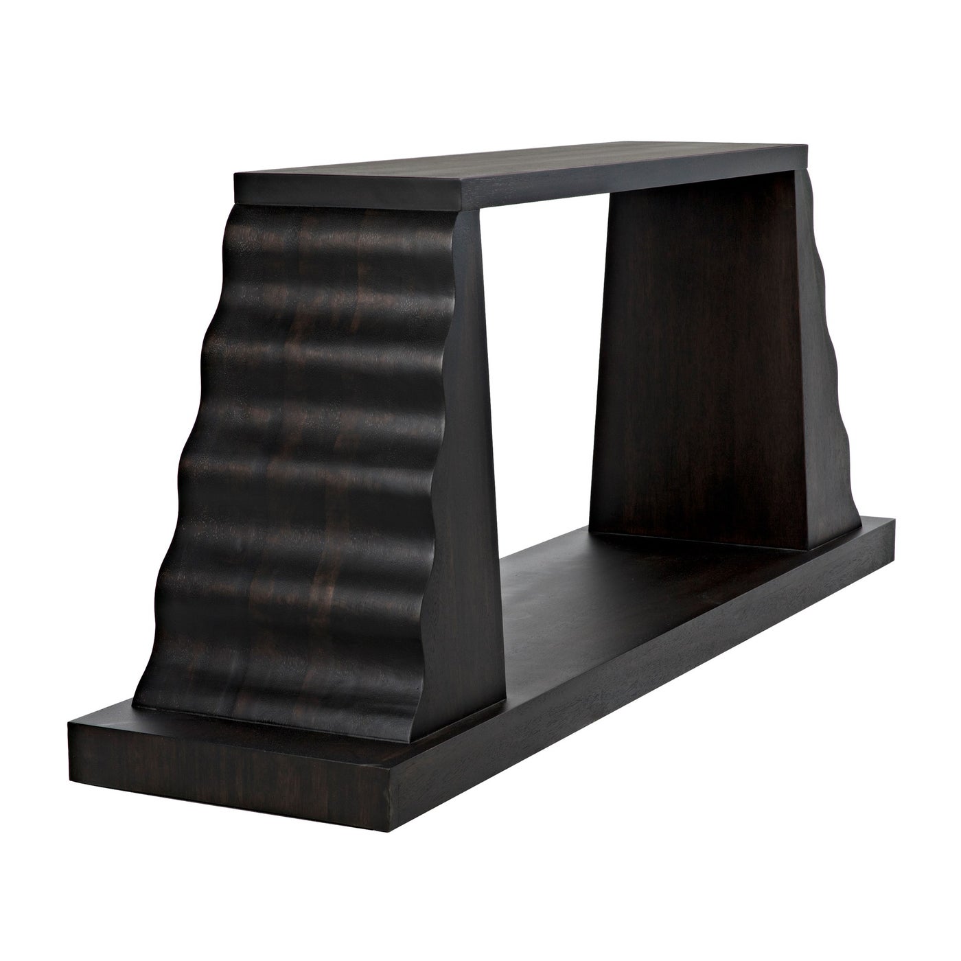 Noir Aurora Console, Ebony Walnut