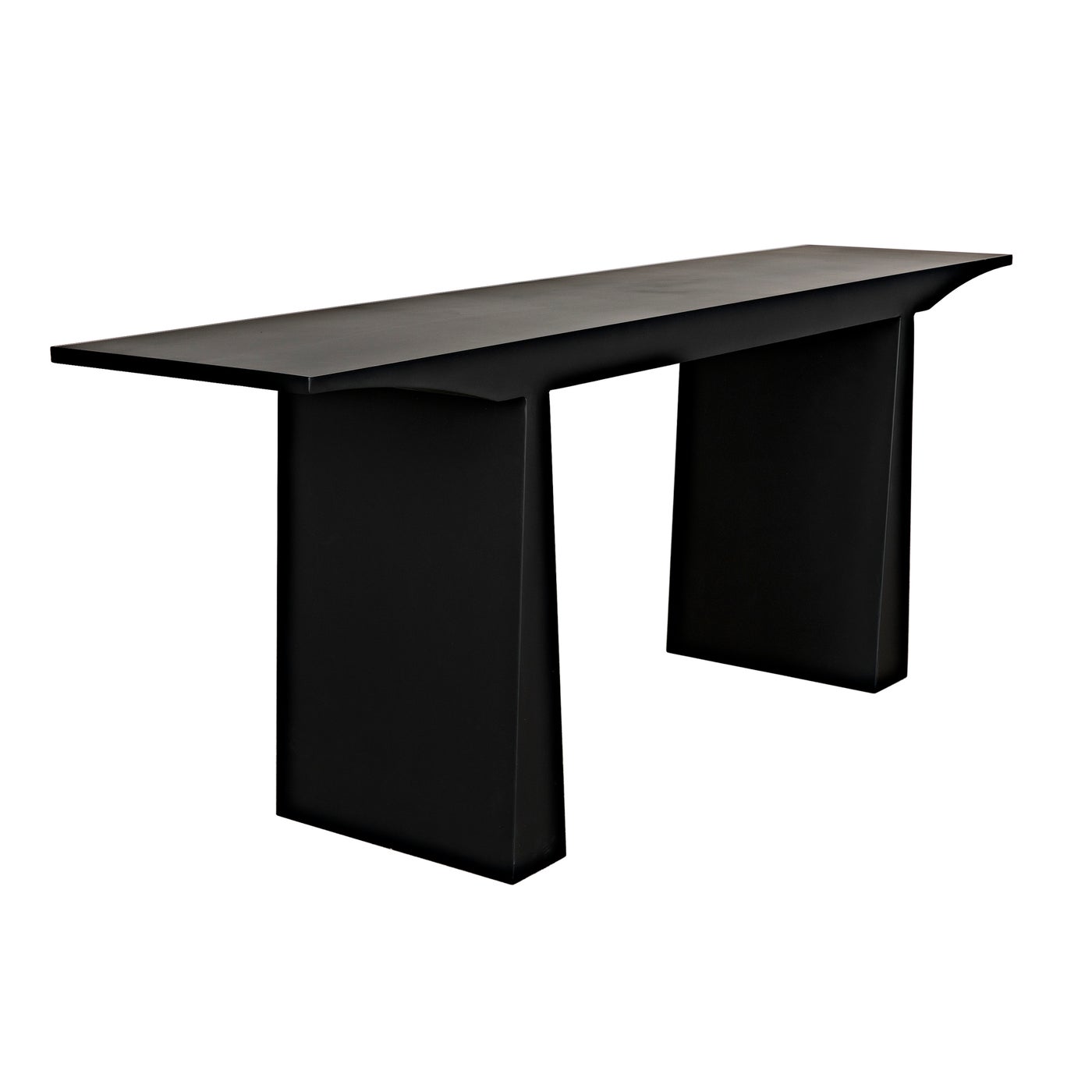 Noir Truss Console, Black Metal