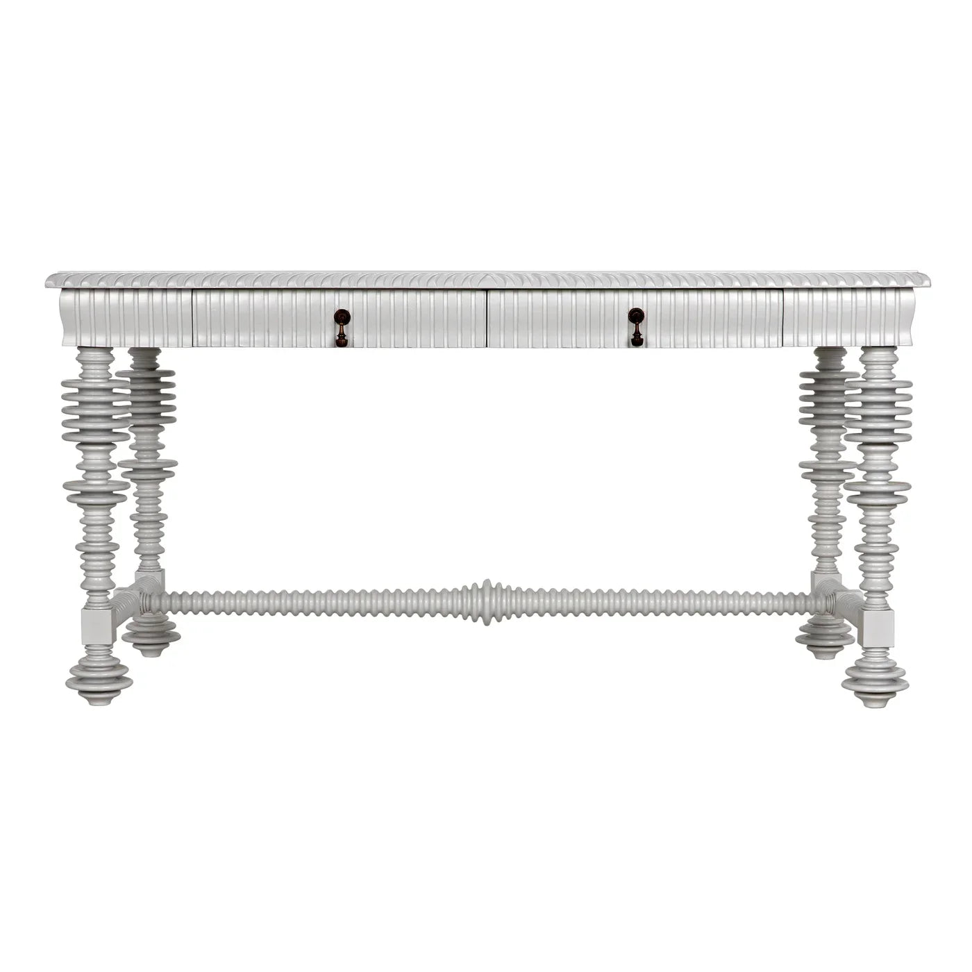 Noir Portuguese Desk, Solid White