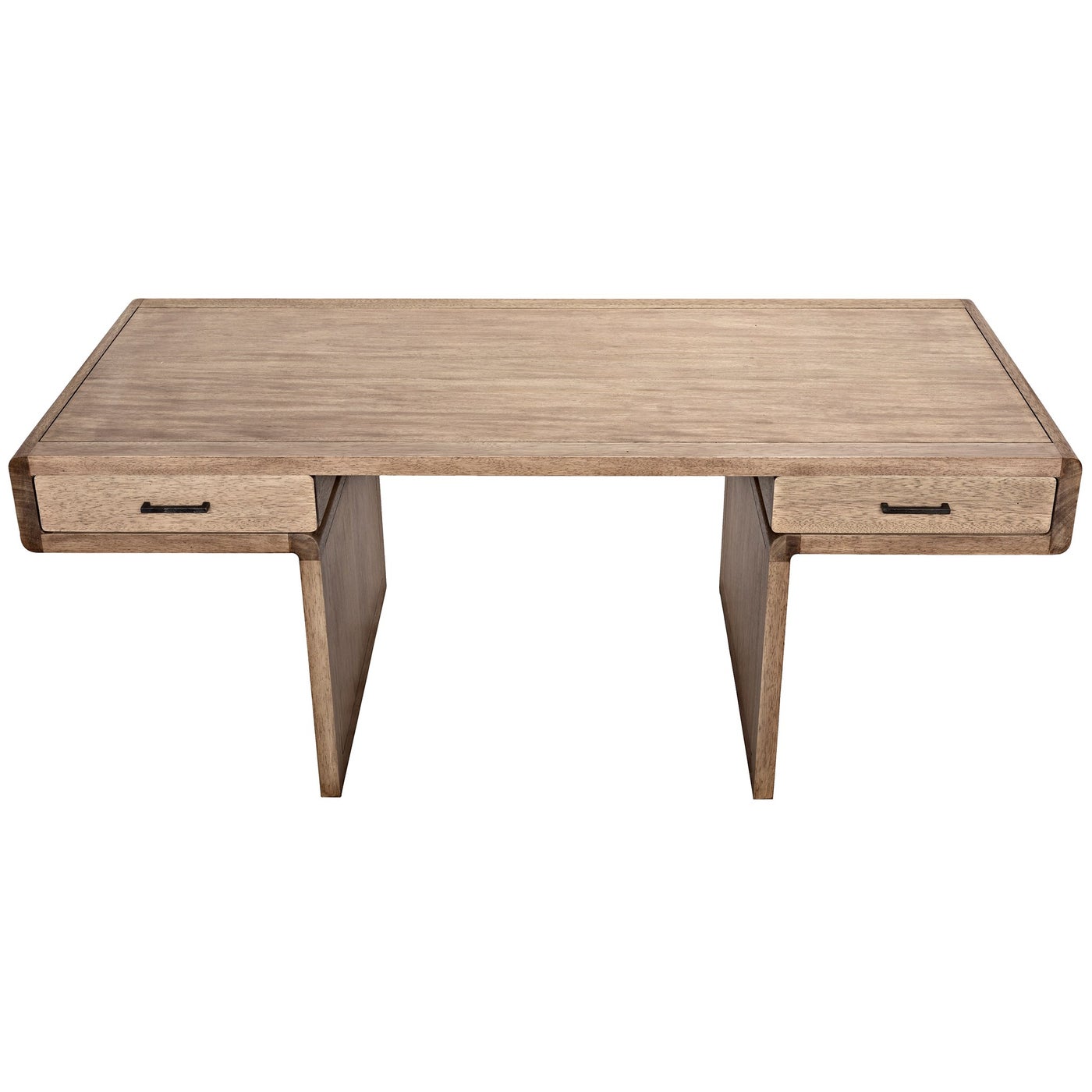 Noir Degas Desk, Washed Walnut