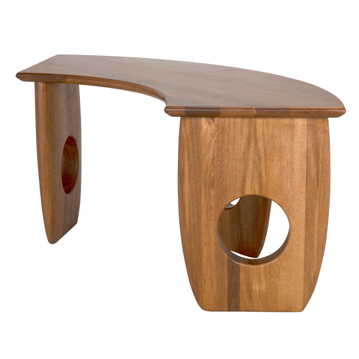 Noir Lobster Desk, Dark Walnut