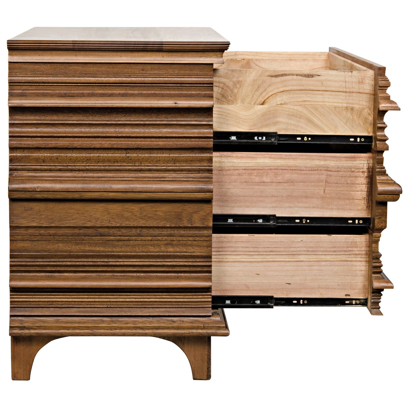 Noir Bernard Chest, Dark Walnut