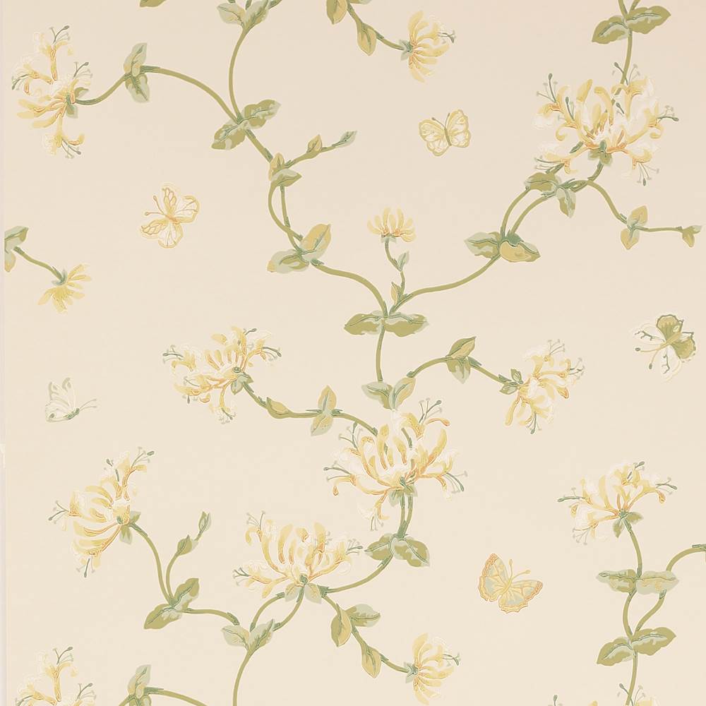 Colefax and Fowler Honeysuckle Garden Wallpaper