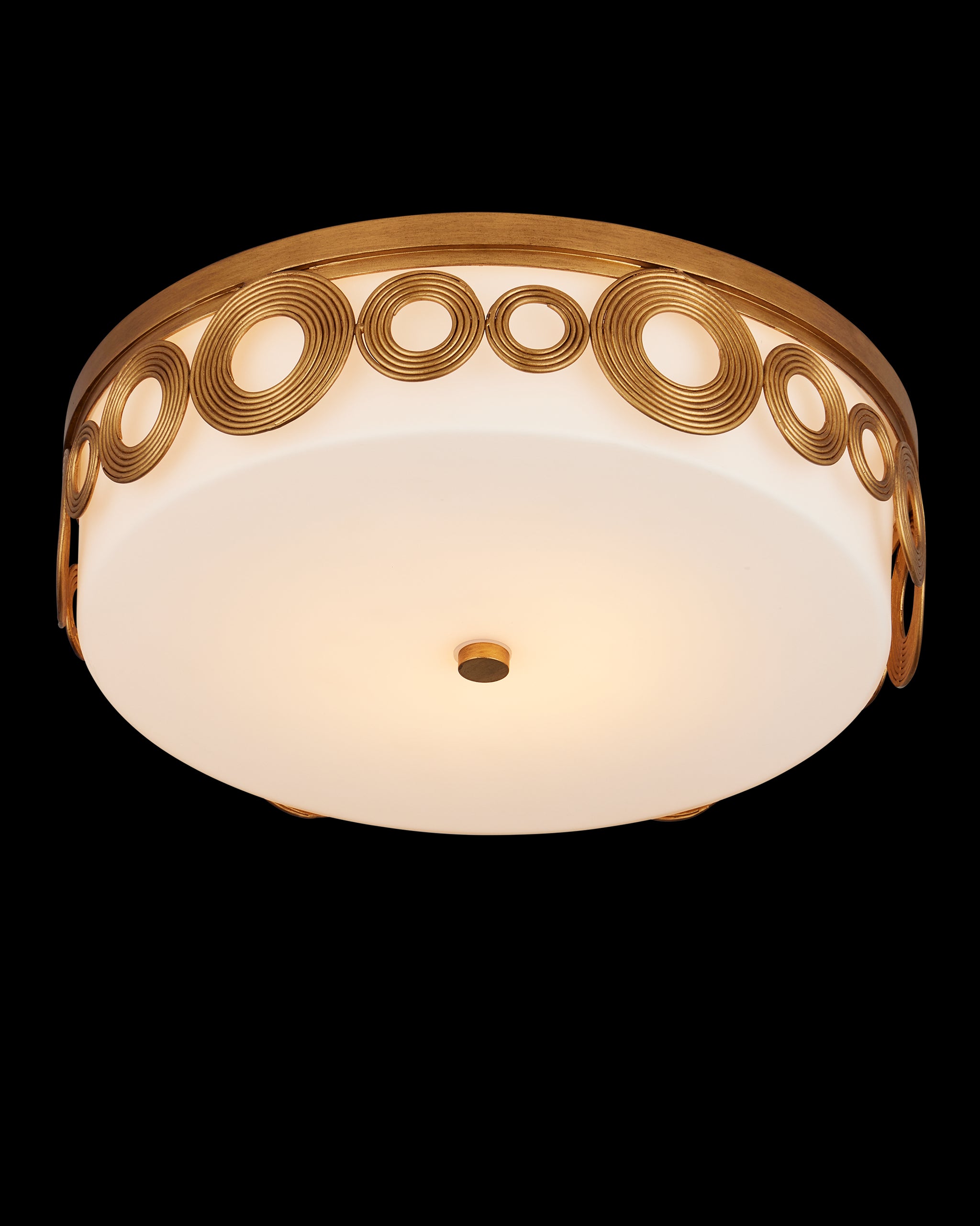 Currey & Company Gyges Flush Mount