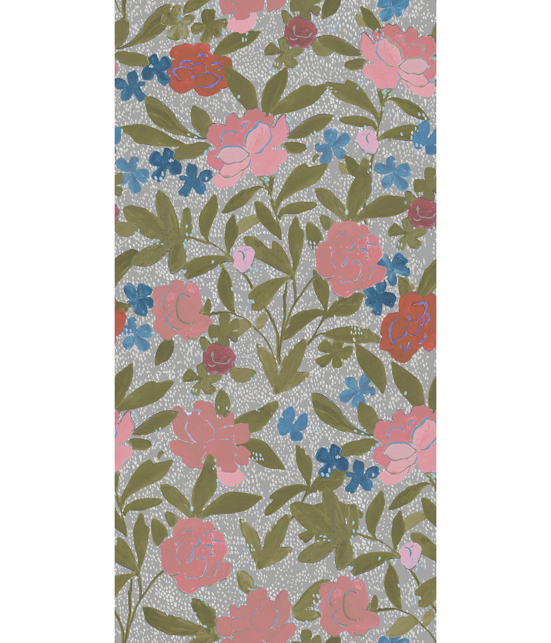 Paule Marrot Large Scale, Floral Bouquet Wallpaper
