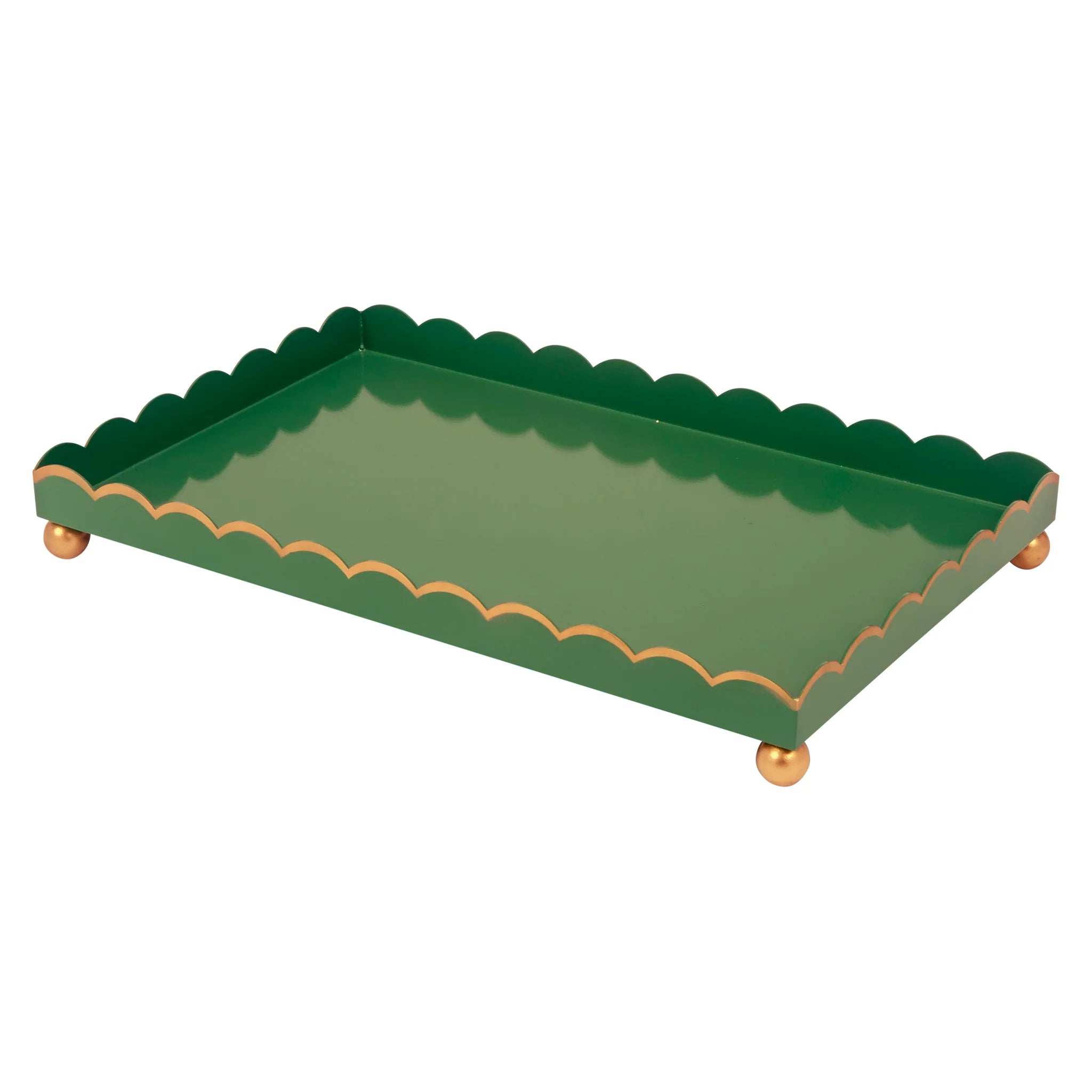 Eloise Scalloped Rectangular Tray