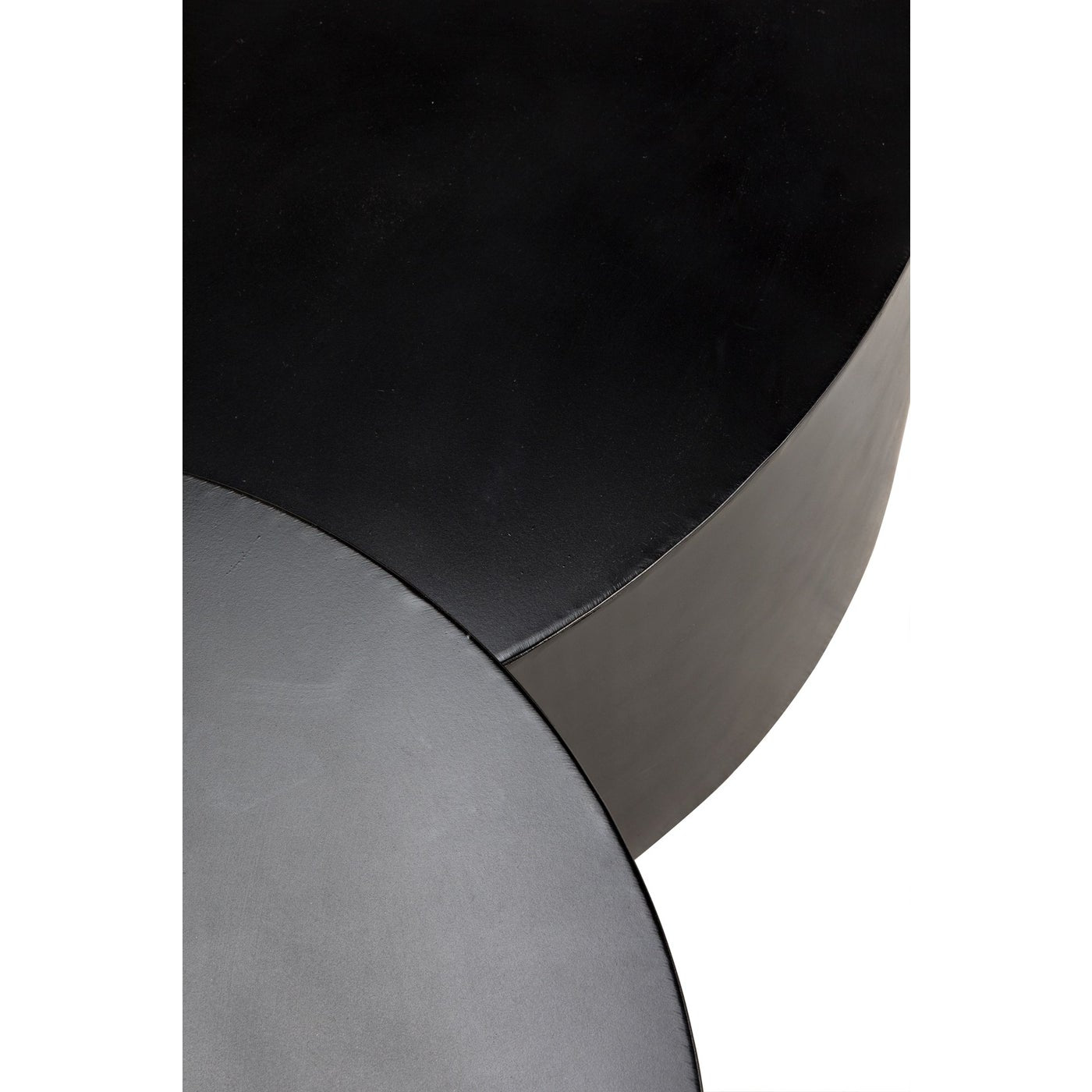 Noir Ella Coffee Table, Black Steel