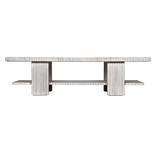 Noir Humphrey Coffee Table, White Wash