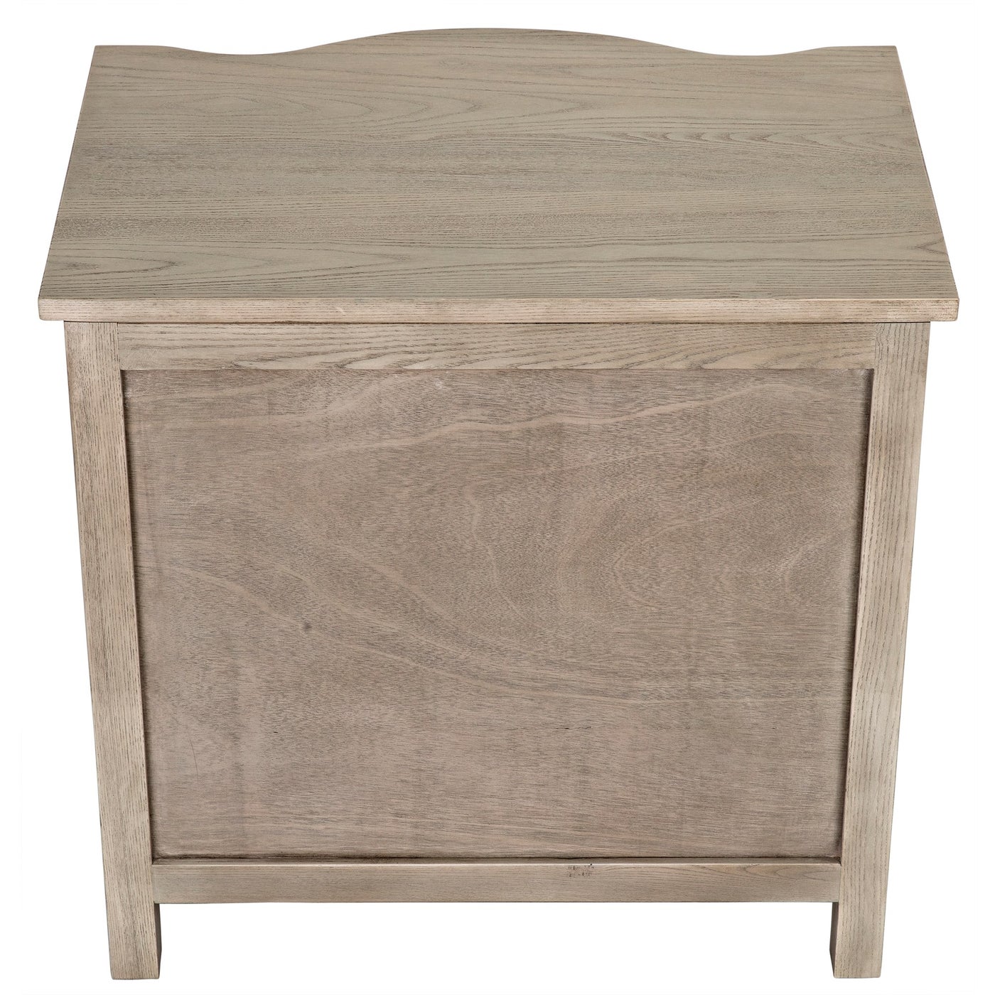 Noir Curved Front Side Table