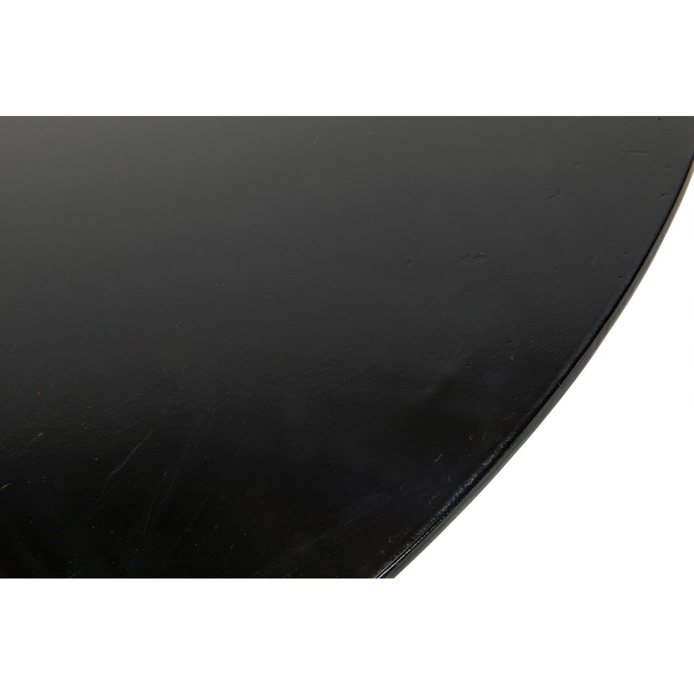 Noir Calder Side Table, Black Steel