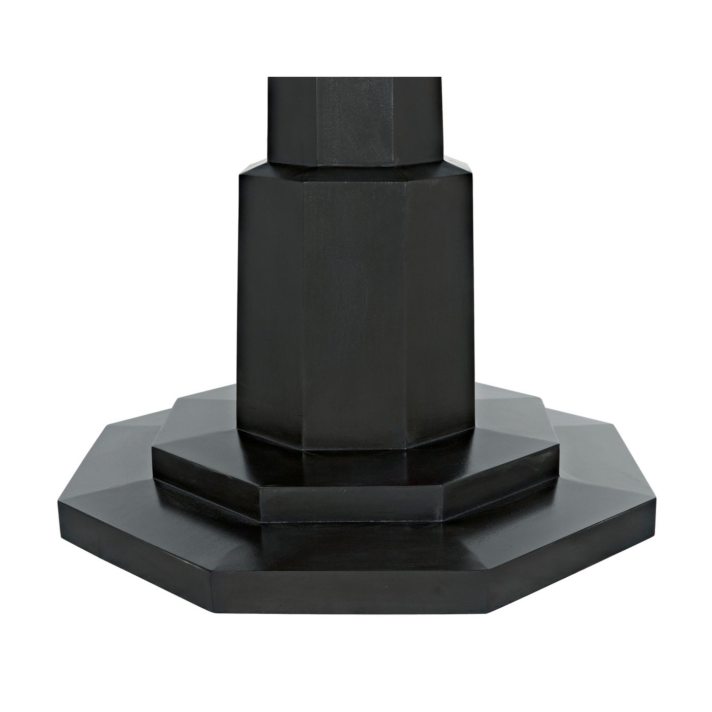 Noir Octagon Table, Pale