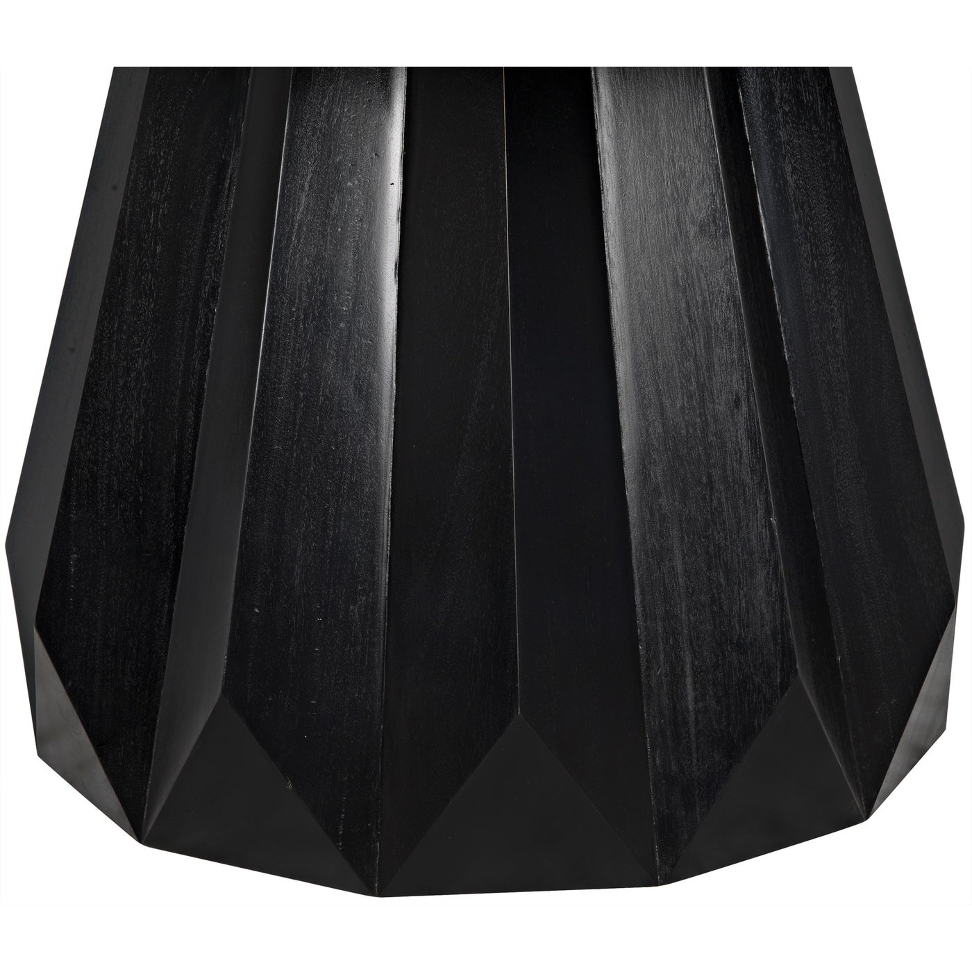 Noir Brosche Dining Table, Hand Rubbed Black