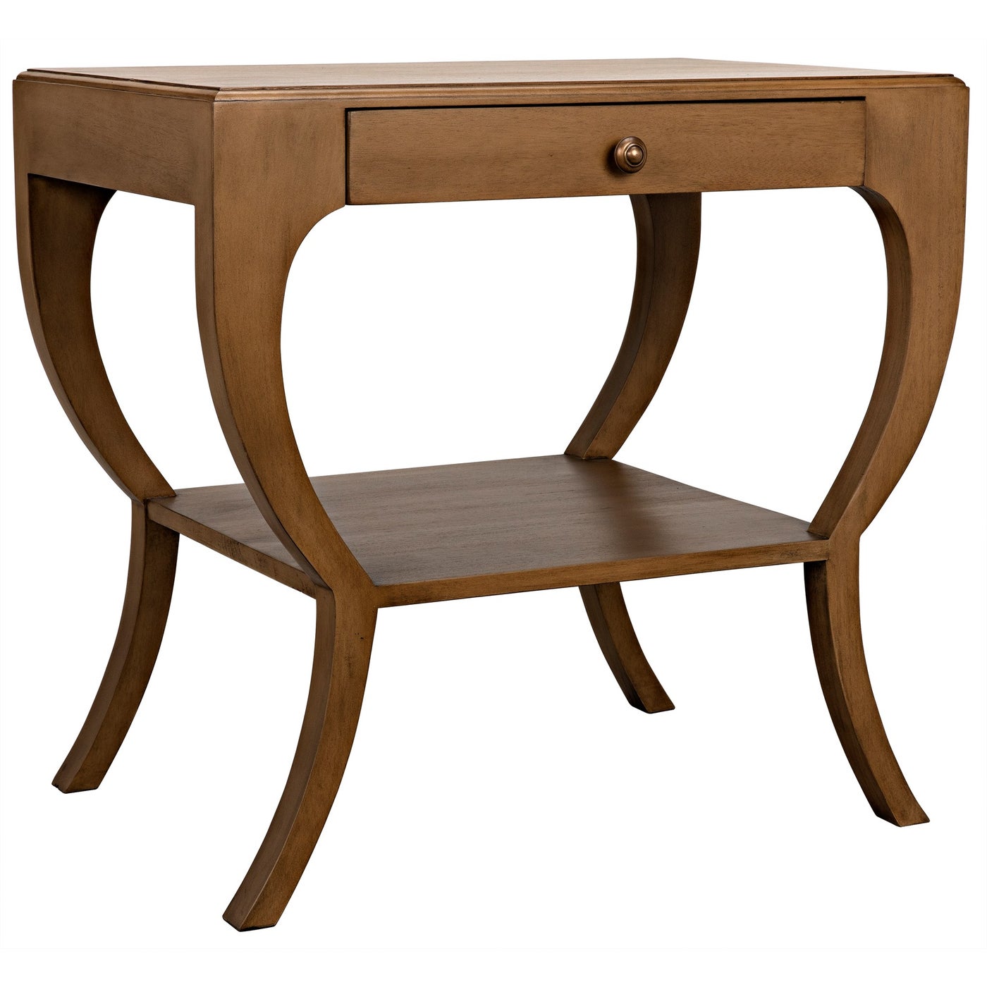 Noir Maude Side Table, Pale