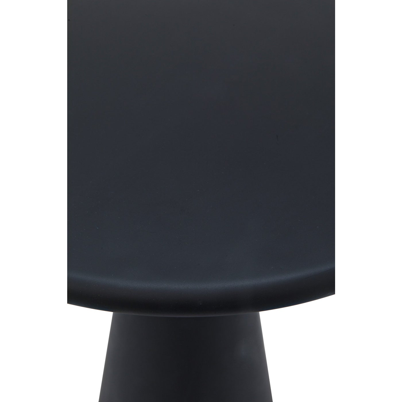 Noir Idiom Side Table, Black Steel