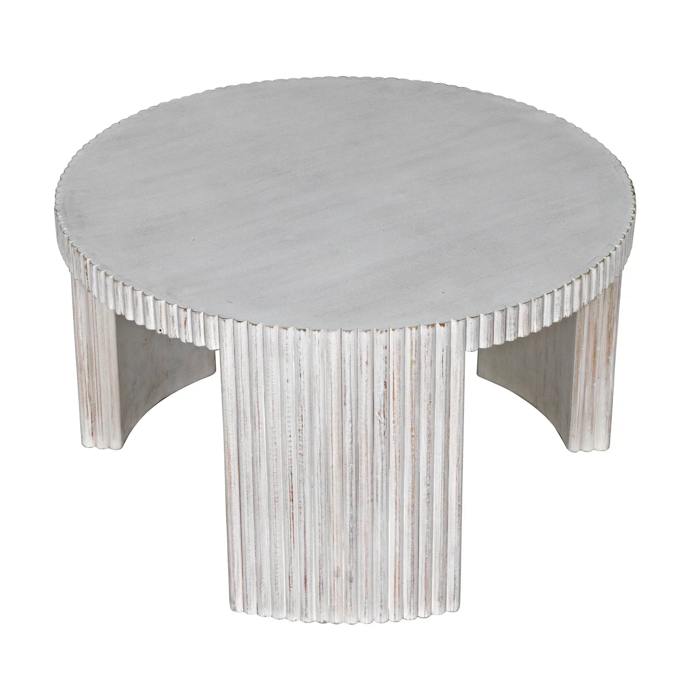 Noir Jgor Side/Coffee Table, White Wash