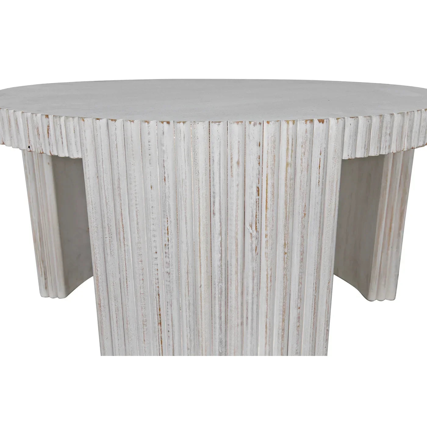 Noir Jgor Side/Coffee Table, White Wash