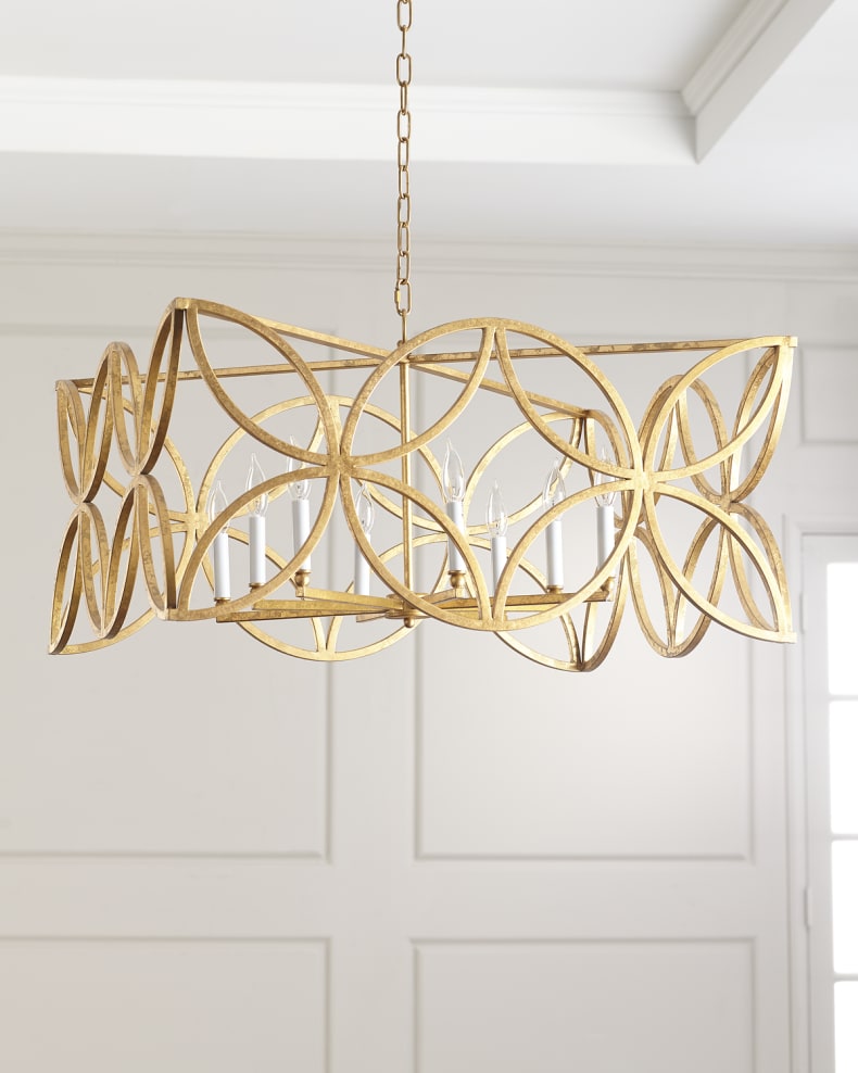 Old World Design McCarty Gold Chandelier