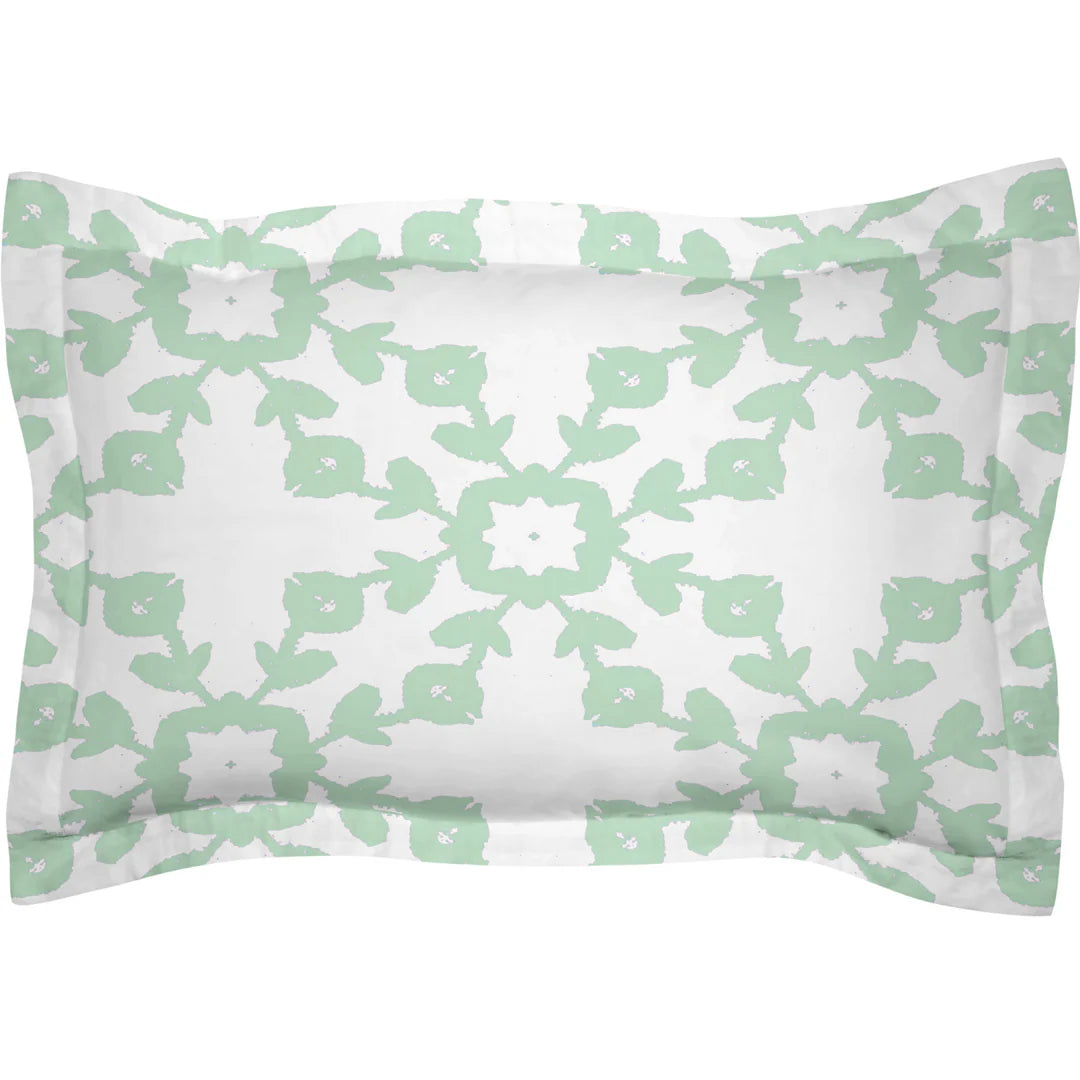 Laura Park Highlands Mint Bedding Collection