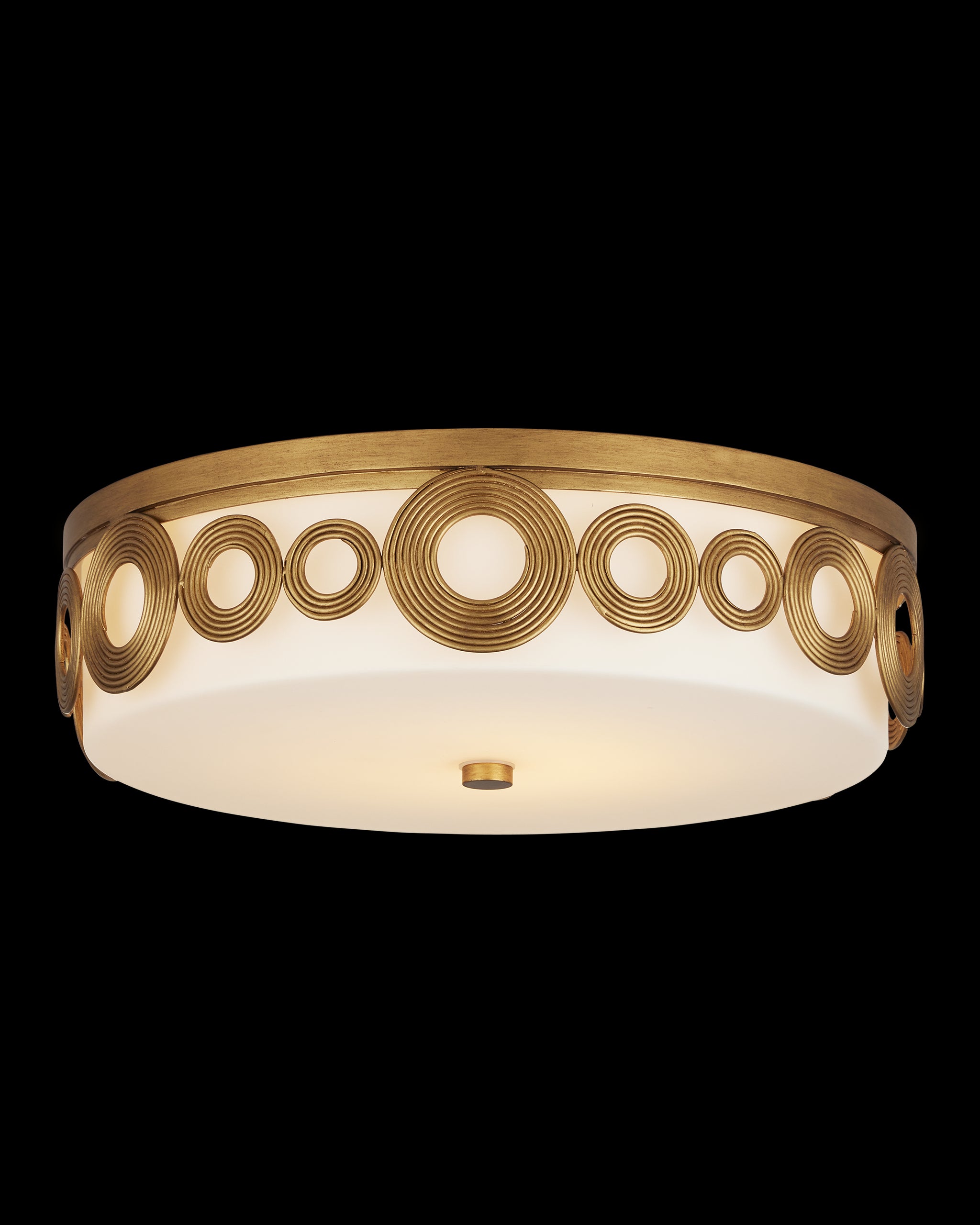 Currey & Company Gyges Flush Mount